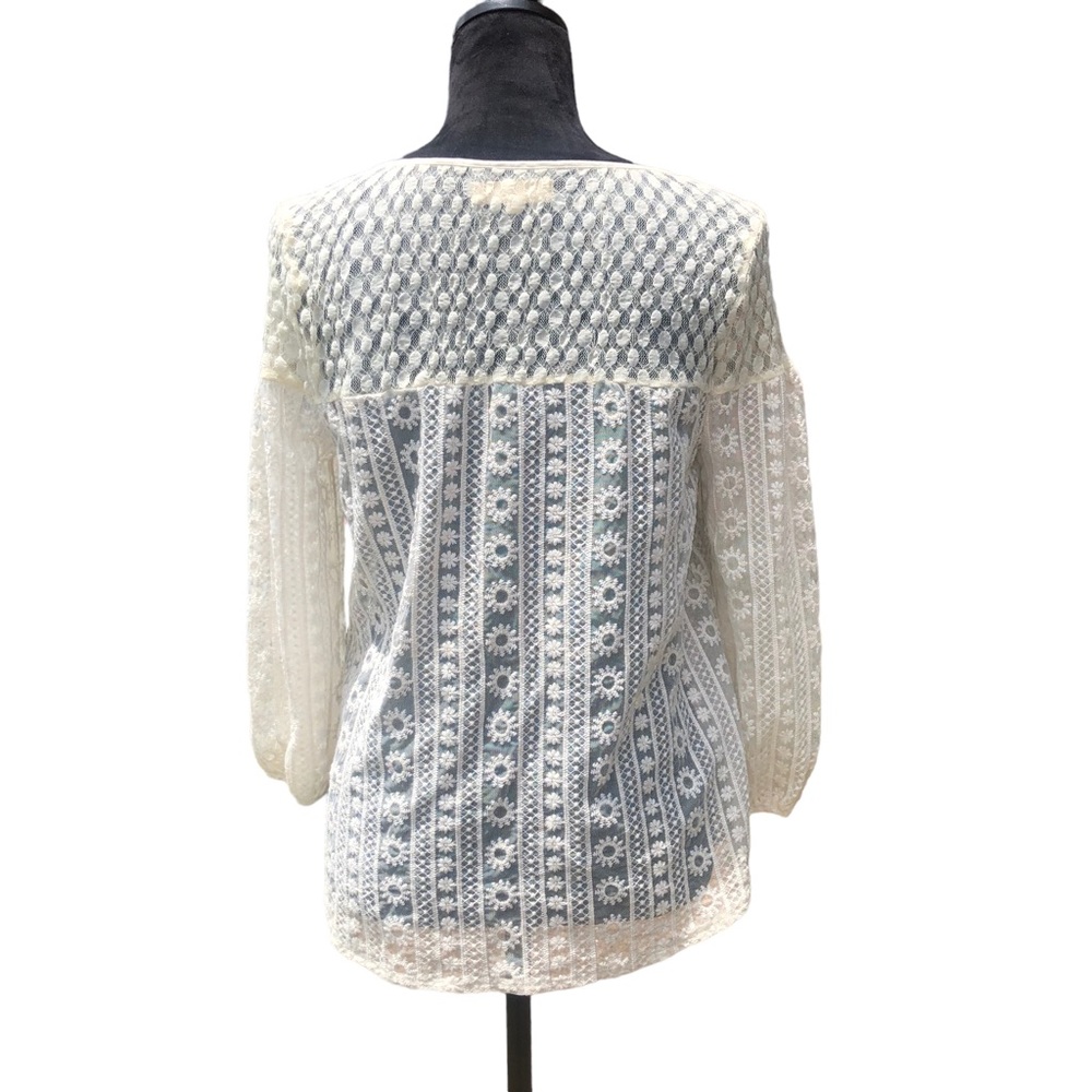 Altar’d State Double Lace Top size Small - Picture 8 of 10